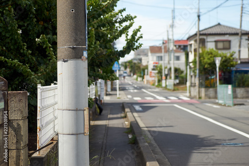 住宅街の風景