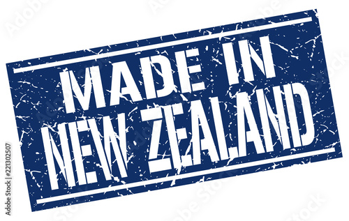 made in New Zealand stamp