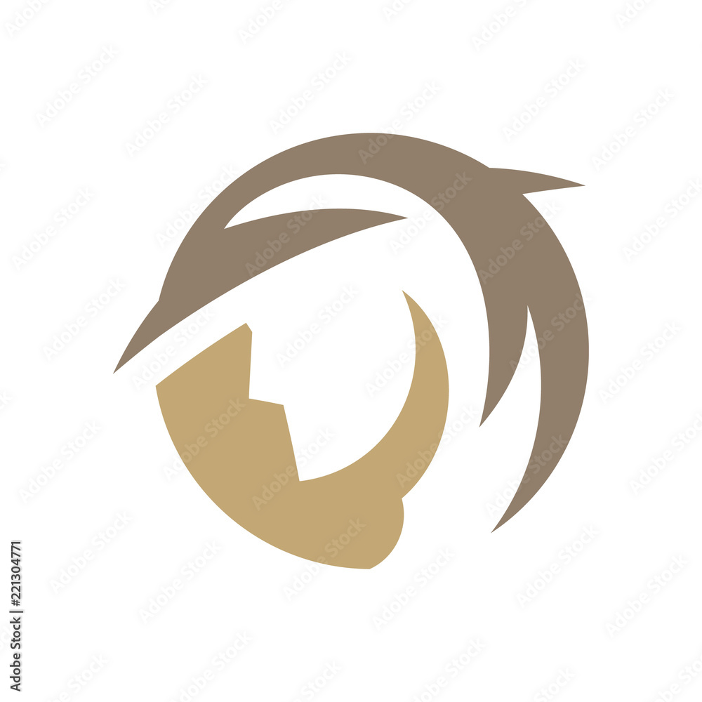 Beauty salon abstract sign Beauty salon abstract sign