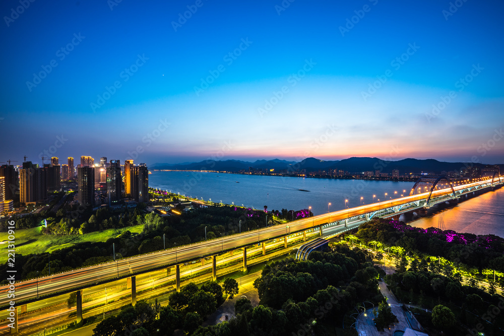 Fototapeta premium city at night