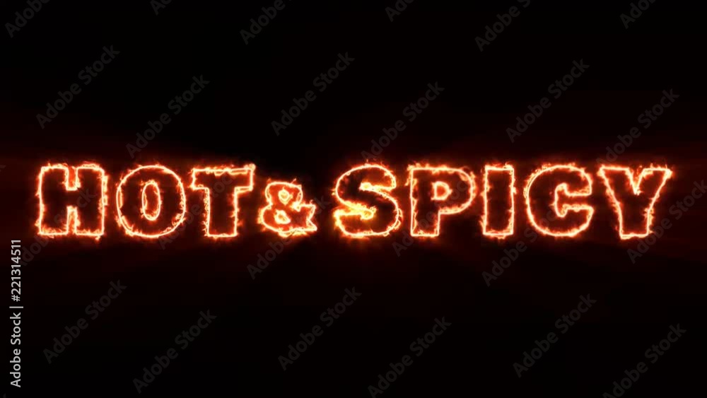 4k Hot And Spicy Restaurant Advertisement/
Animated loop of an ultra high resolution hot and spicy text for texas or mexican restaurants, with burning letters, heat distortion and turbulence effect 4k Hot And Spicy Restaurant Advertisement/
Animated loop of an ultra high resolution hot and spicy text for texas or mexican restaurants, with burning letters, heat distortion and turbulence effect