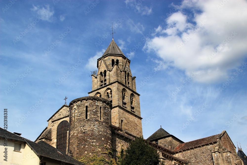Eglise abbatiale saint pierre d'Uzerche (Corrèze)