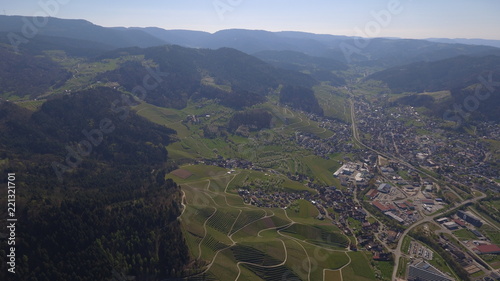 Aerial shoot in Germany, Kappelrodeck