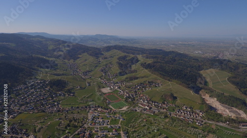 Aerial shoot in Germany, Kappelrodeck