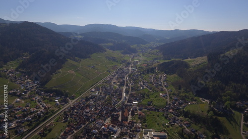 Aerial shoot in Germany, Kappelrodeck