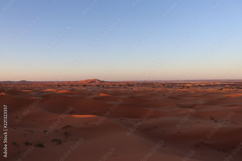 Naklejka premium sahara desert,Merzouga,サハラ砂漠,モロッコ
