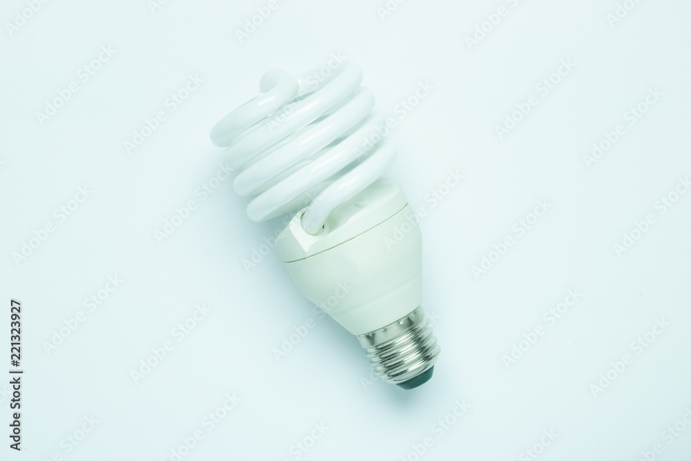 light bulb on white background light bulb on white background