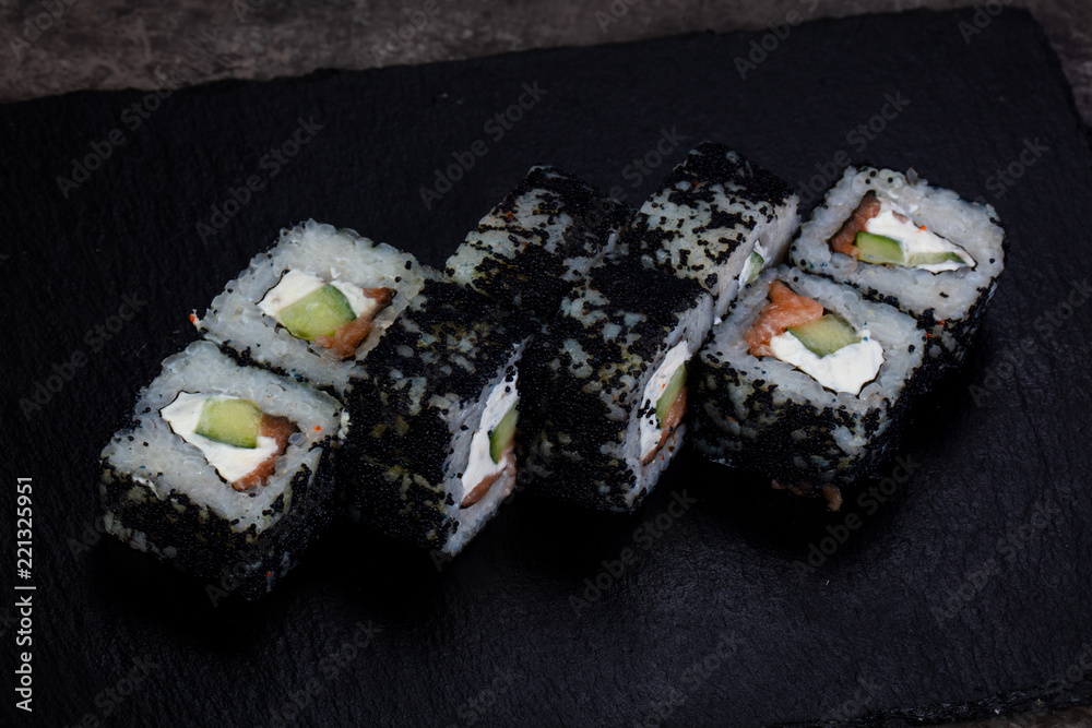 Japanese roll with crab Japanese roll with crab