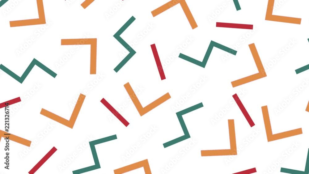 Retro abstract 80's 90's design pattern background. Memphis style with geometrical shapes of different vintage colors. Seamless 4k pop art design. Retro abstract 80's 90's design pattern background. Memphis style with geometrical shapes of different vintage colors. Seamless 4k pop art design.