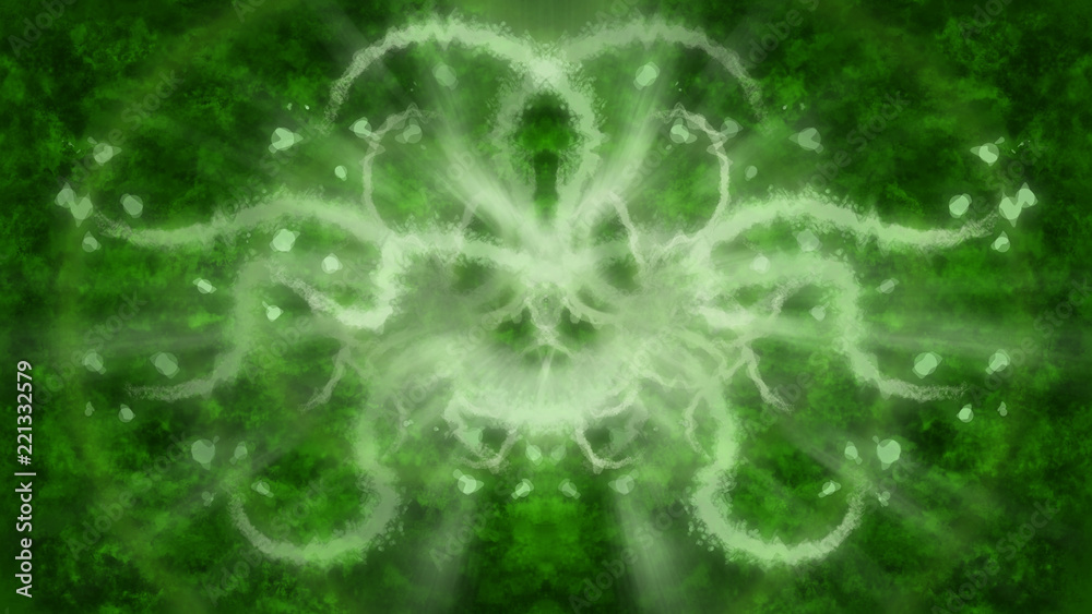 Obraz premium Green abstract background