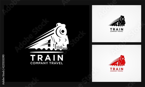 train icon travel logo