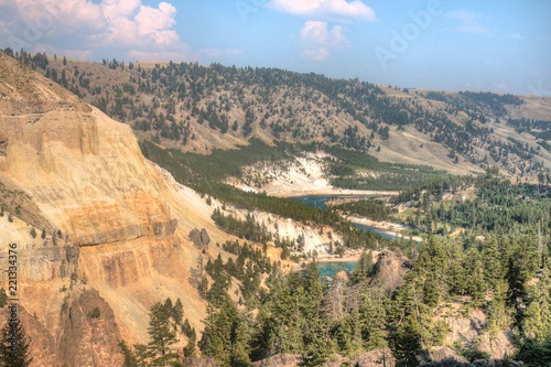 Yellowstone is a Popular National Park in Montana, Wyoming, and Idaho