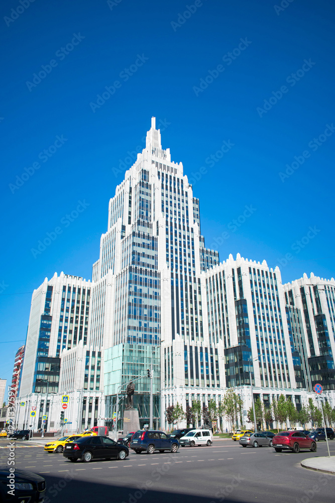 Fototapeta premium modern buildings in moscow