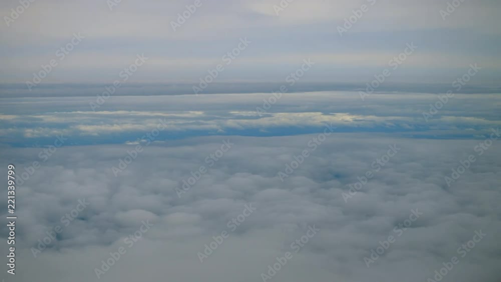 Aerial view cloud from plane view Aerial view cloud from plane view