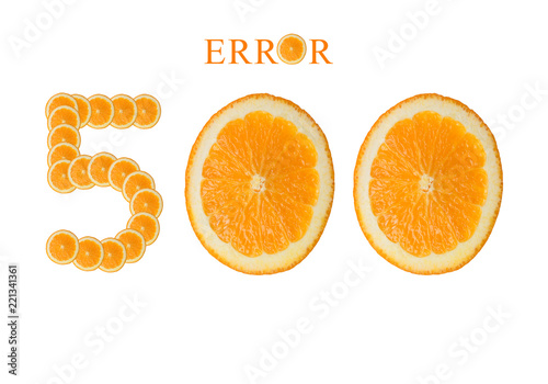 Web page 500 Internal Server Error