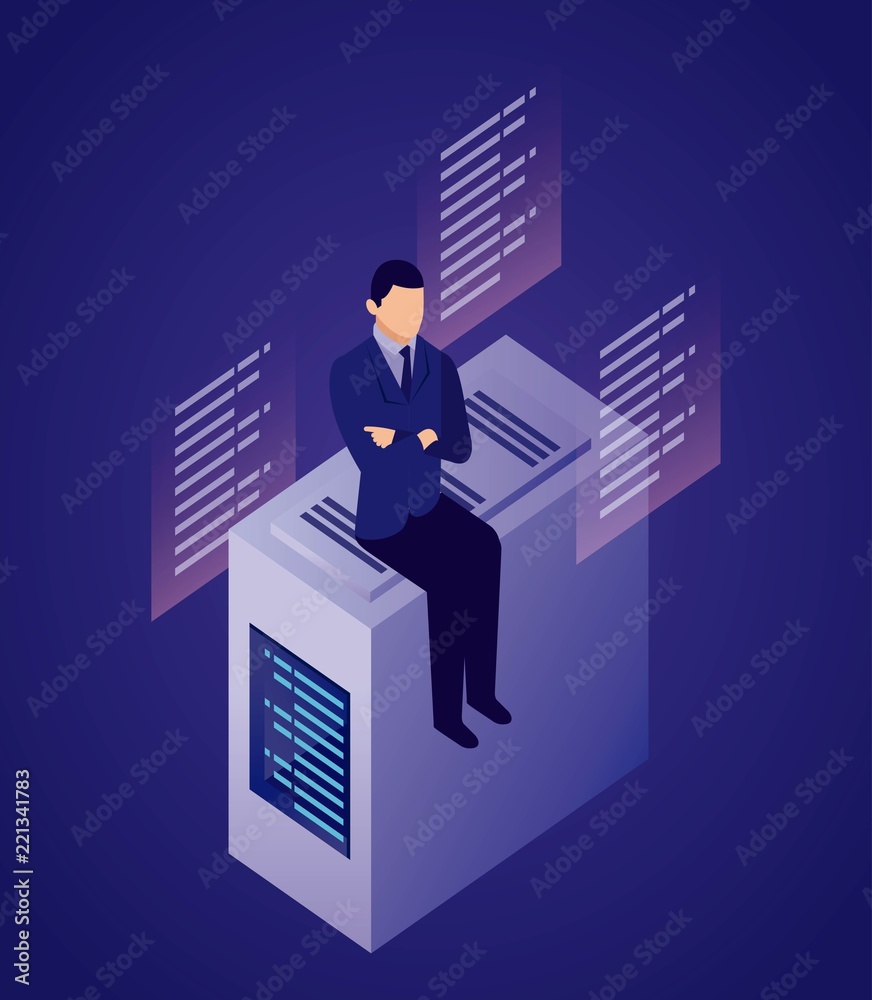 data network concept