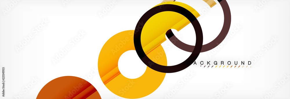 Modern geometrical abstract background