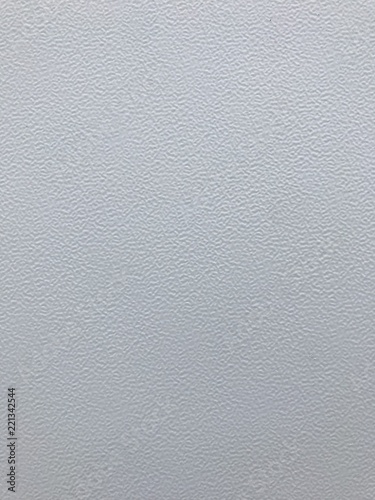 White textured metal wall