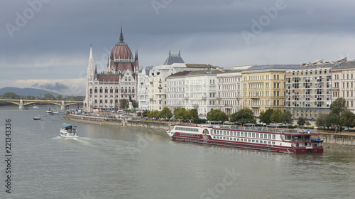 Panoramic overview of Budapest