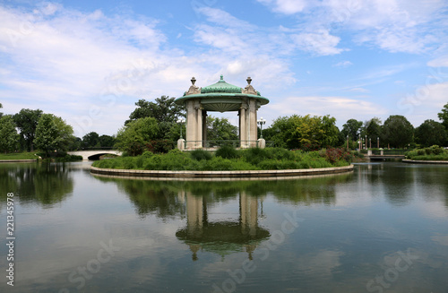Pagoda Island in Forest park