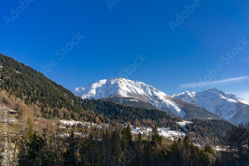 Sunny Afternoon is Fiesch Switzerland