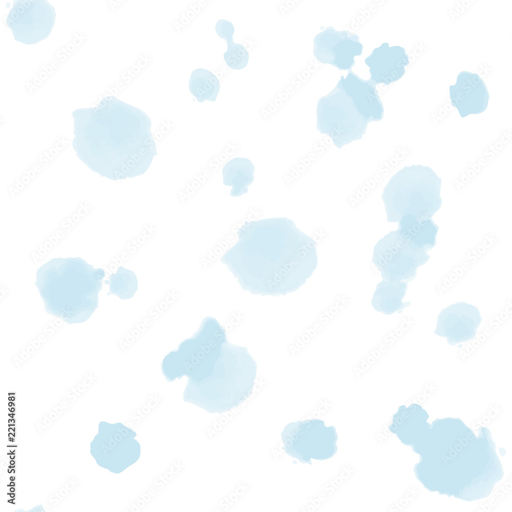 Fototapeta premium Abstract watercolor seamless pattern. Hand painted vector texture.