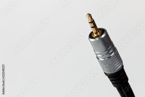 3.5mm Jack Plug against a  white background