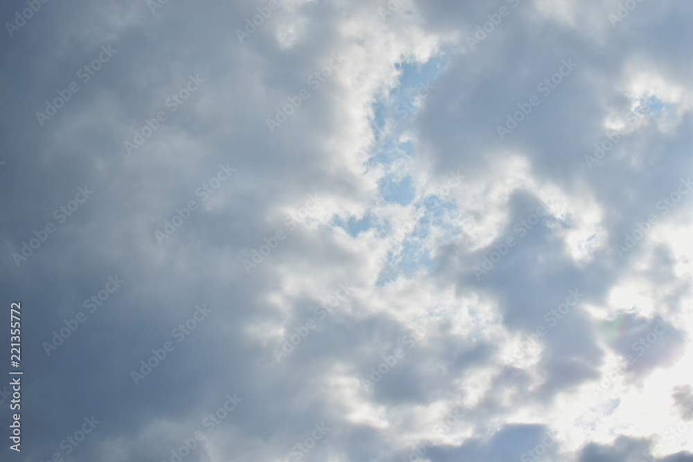 clouds on the sky background
