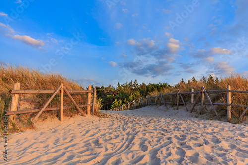 Beach entrance © Kazimierz