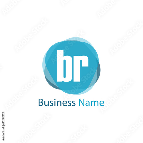 Initial Letter BR Logo Template Design © Scooby