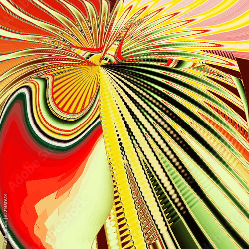 Abstract image, colorful graphics,can be used as a template for tapestry