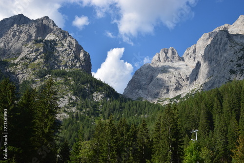 Fototapeta Naklejka Na Ścianę i Meble -  Alpi Carniche - Passo Volaia