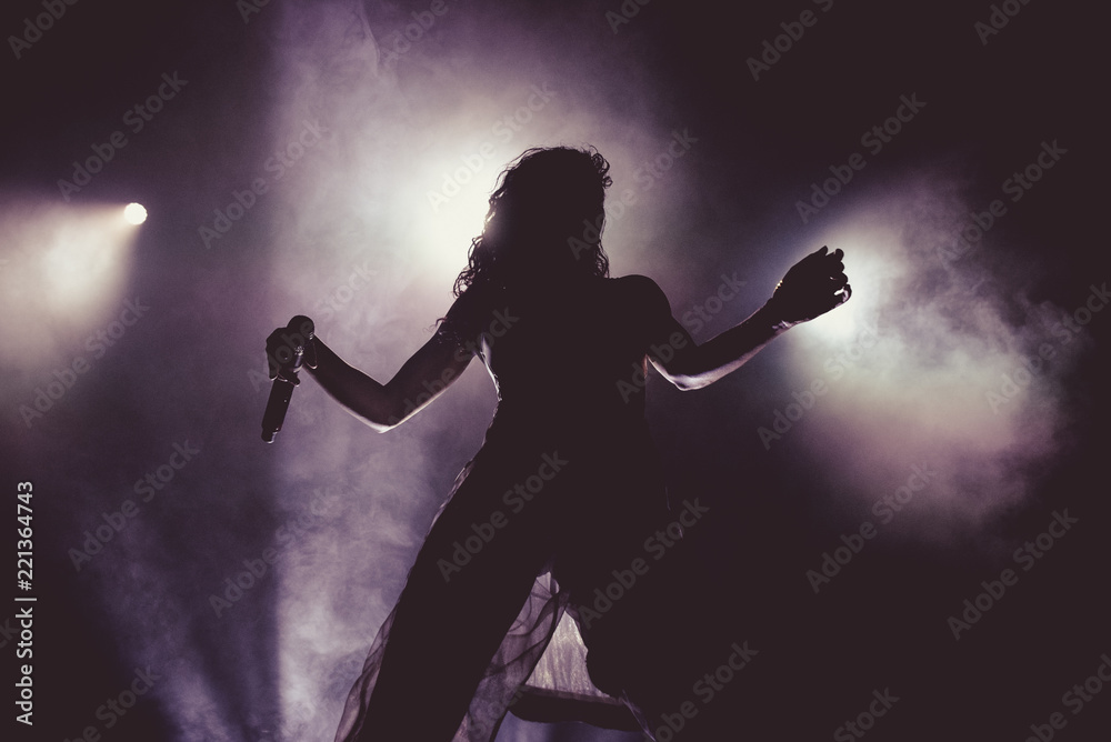 Silhouette of a dancer