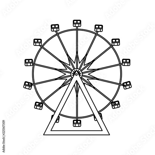 line ferris wheel mechanical carnival game