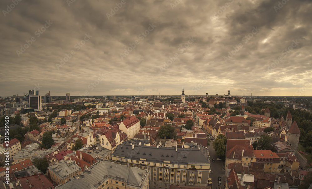 Tallinn, vue globale