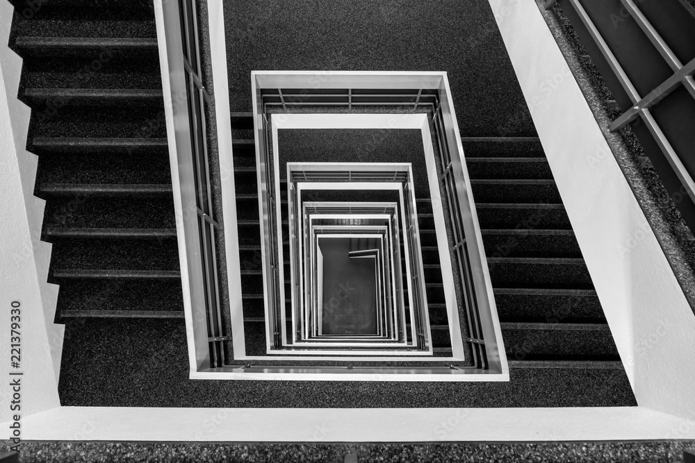 Obraz premium Pattern of square stair