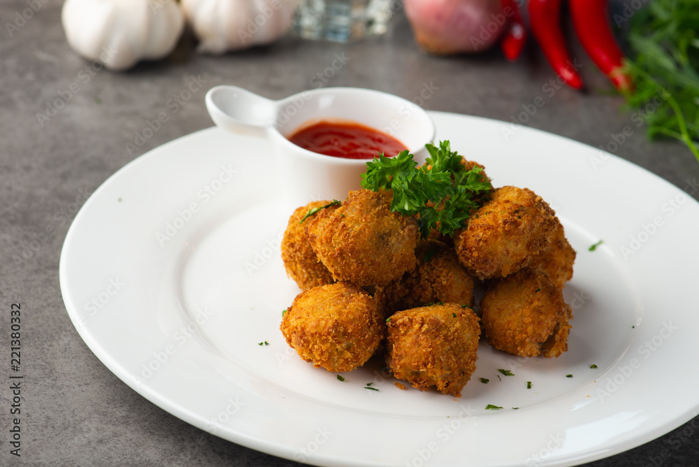 deep fried meatballs deep fried meatballs