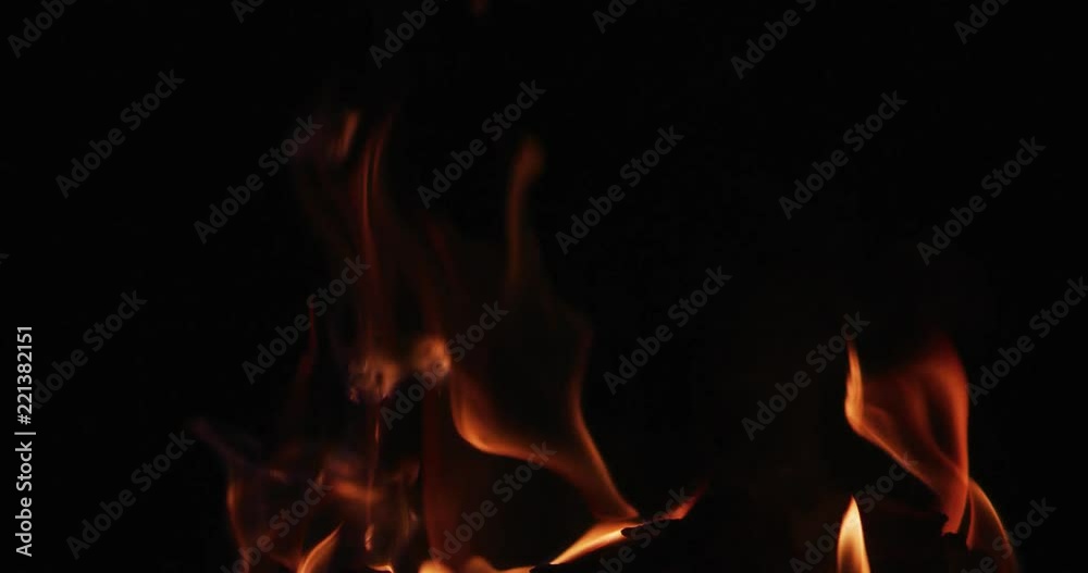 fire flame closeup slow motion isolated in dark fire flame closeup slow motion isolated in dark