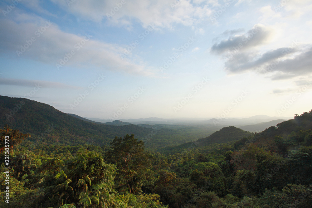A view of Mollem national park landscape from Goa