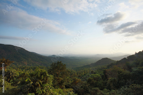 A view of Mollem national park landscape from Goa
