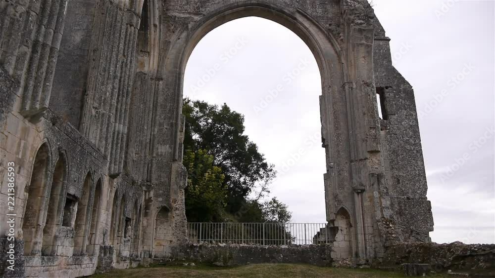 Exterior details of priory of Beaumont le Roger, Normandy France, TILT Exterior details of priory of Beaumont le Roger, Normandy France, TILT