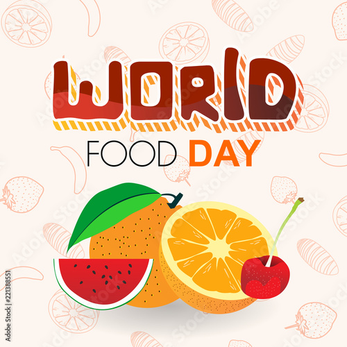 World food day background