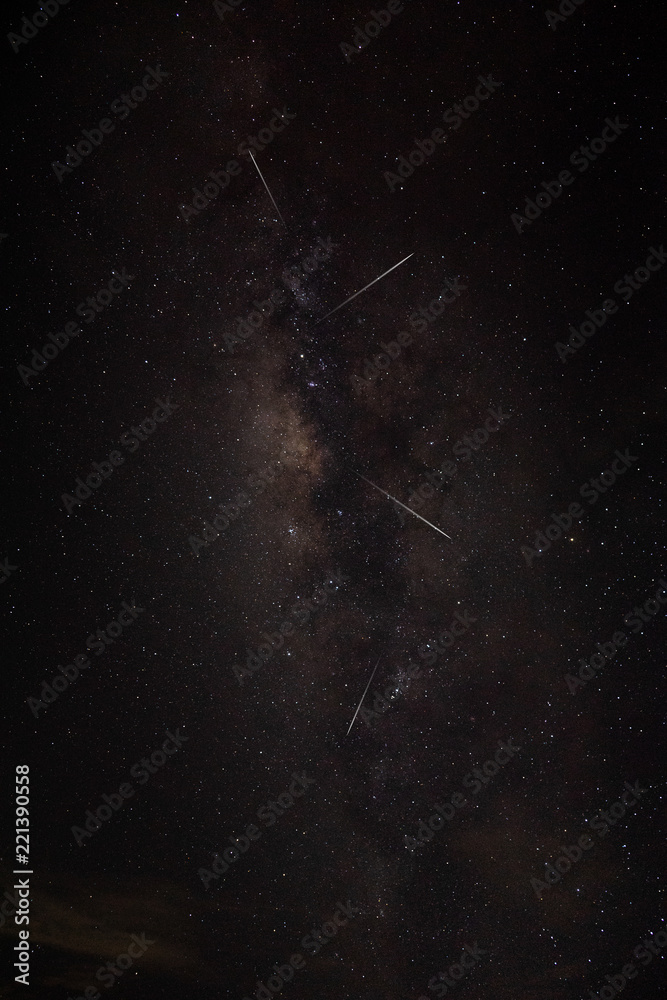 milky way and stardust