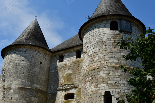 Vernon, France - july 27 2018 :chateau des Tourelles photo