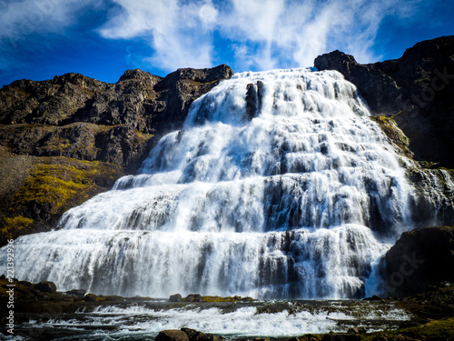 Dynjandi waterfall in Iceland © Gabi Gaasenbeek