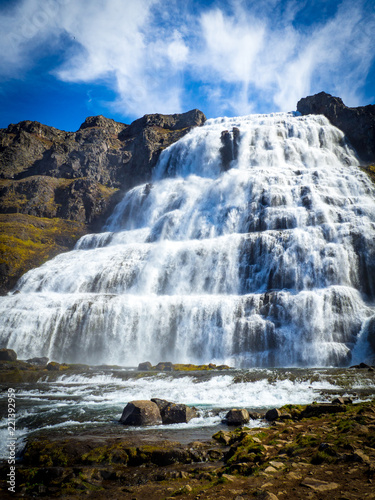 Dynjandi waterfall in Iceland © Gabi Gaasenbeek