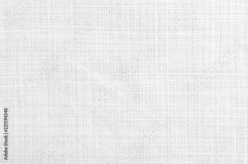 Close up white Chinese linen fabric texture background