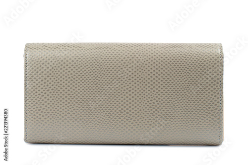 Clutch isolated on white background.Front view.
