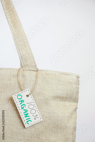 Organic eco shopping bag. C...