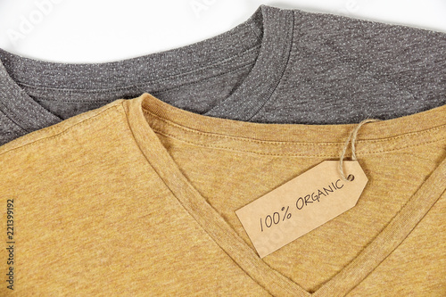 Organic cotton clothes. Nat...